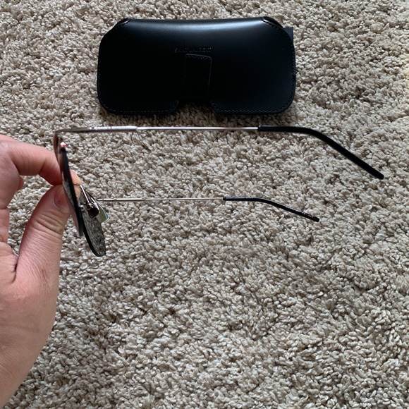 Saint Laurent SL464 Silver Grey Sunglasses - Picture 10 of 13